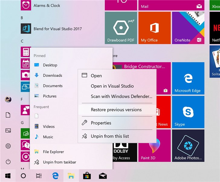 Win10 19H1預覽版18282上手體驗:扁平世界