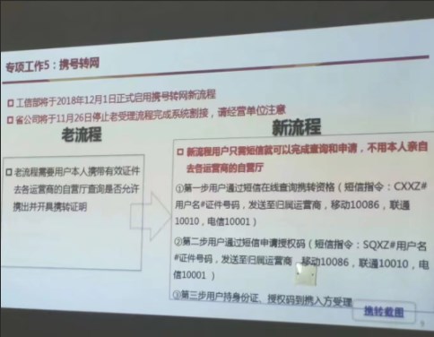 12月1日,工信部正式啟用攜號轉網新流程,超便捷