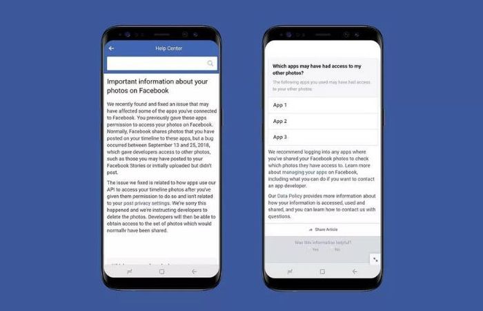 FB承認發現新安全漏洞,680萬用戶私人照片遭泄