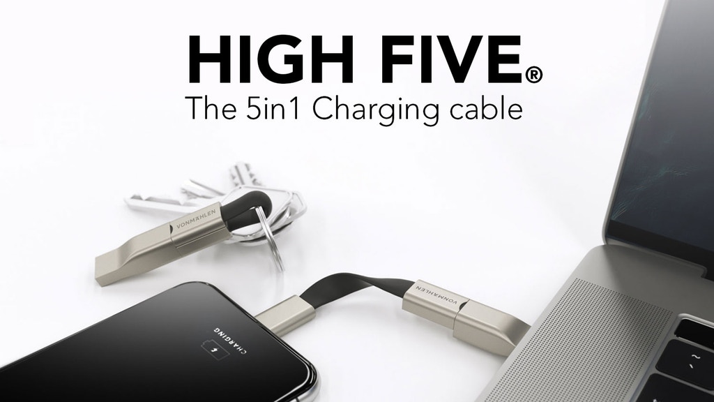 High Five上線眾籌，解決戶外USB-C等接口轉換問題