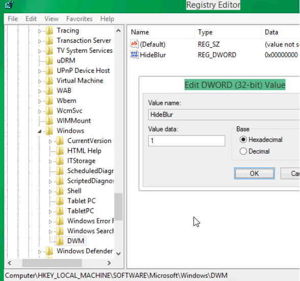 Win8系統(tǒng)怎么開啟透明主題效果 win8開啟透明主題效果方法